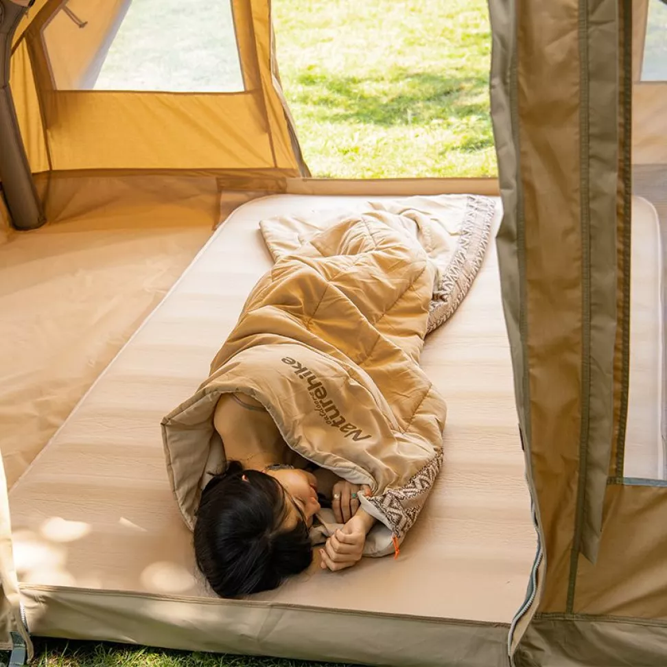 Спальный мешок Naturehike L150 NH20MSD05 правый, (13°C) бежевый
