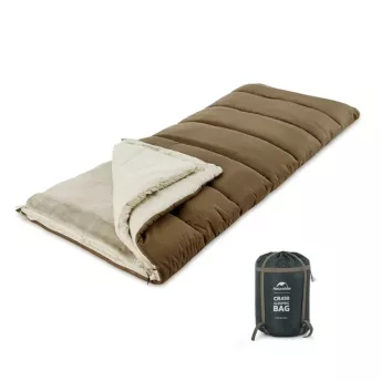 Спальный мешок 3 в 1 Naturehike CR450 Brown