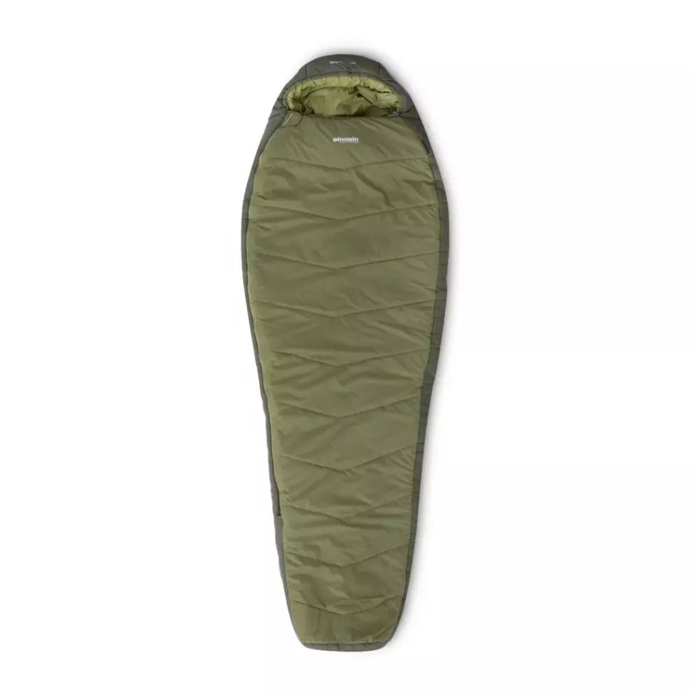 Спальный мешок Pinguin Trekking PFM (1/-5°C), 175 см - Left Zip, Khaki (PNG 238747)