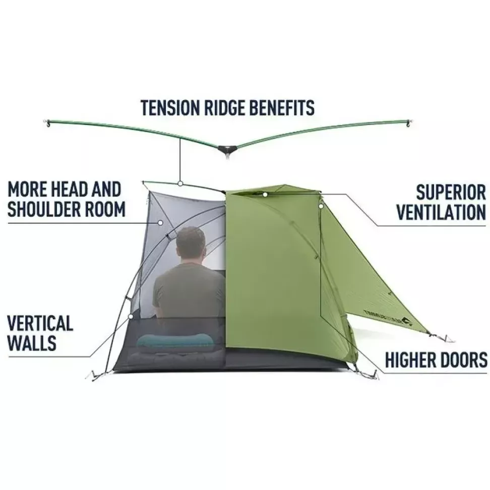 Палатка двухместная Sea to Summit Alto TR2 Plus, Fabric Inner, Sil/PeU Fly, NFR, Green (STS ATS2039-02170406)