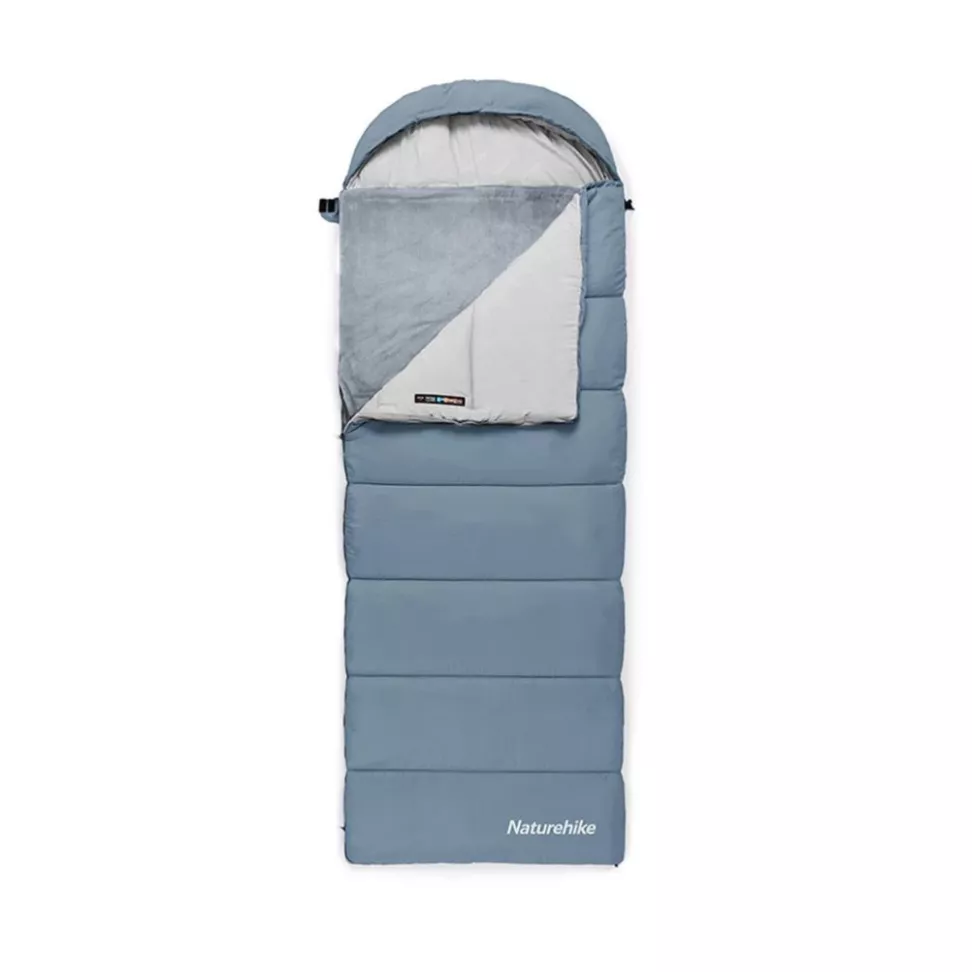 Спальный мешок с подогревом Naturehike BE400 Gray