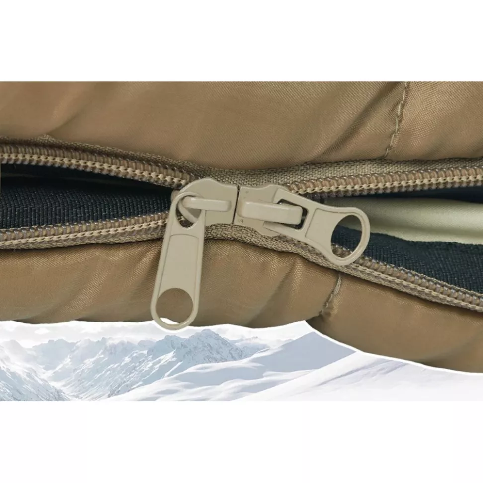 Спальник с капюшоном Naturehike Snowfur Extreme Brown -12*/-32*