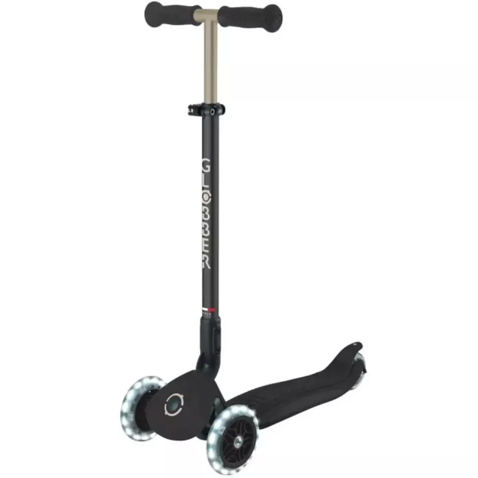 Самокат GLOBBER Globber Go up deluxe lights 5 в 1 черный (646-720-2)