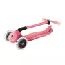 Самокат Globber Elite lights Foldable glow Pastel Pink