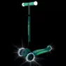 Самокат Globber Elite lights Foldable glow Mint