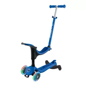 Самокат Globber Go up sporty lights синий (456-600)