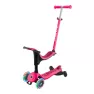 Самокат Globber Go up sporty lights фуксия (456-610)