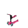 Самокат Globber Go up sporty lights фуксия (456-610)