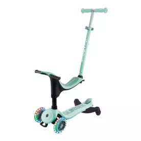 Самокат Globber Go up sporty lights мятно-фисташковый (456-706)