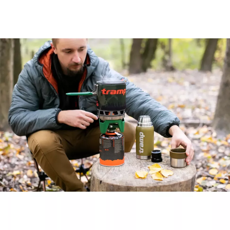 Система для приготовления пищи Tramp на 0.8 л. UTRG-049-oliva