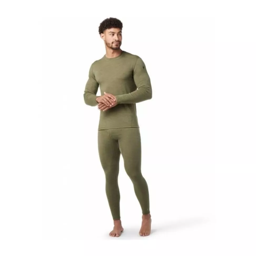 Термофутболка Smartwool Mens Merino 250 Baselayer Crew Boxed Winter Moss Heather