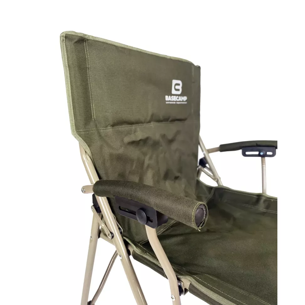 Кемпинговое кресло BaseCamp Status, 60x65x88 см, Olive Green (BCP 10101)