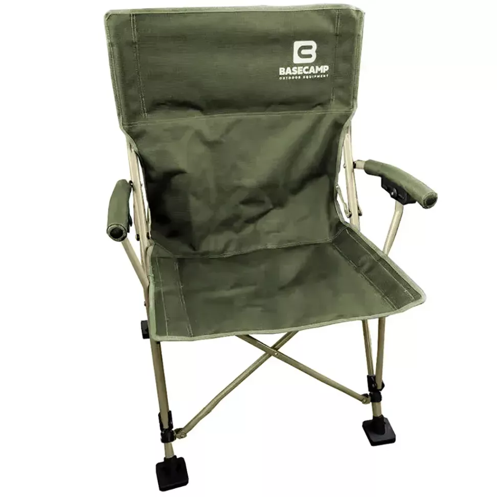 Кемпинговое кресло BaseCamp Status, 60x65x88 см, Olive Green (BCP 10101)