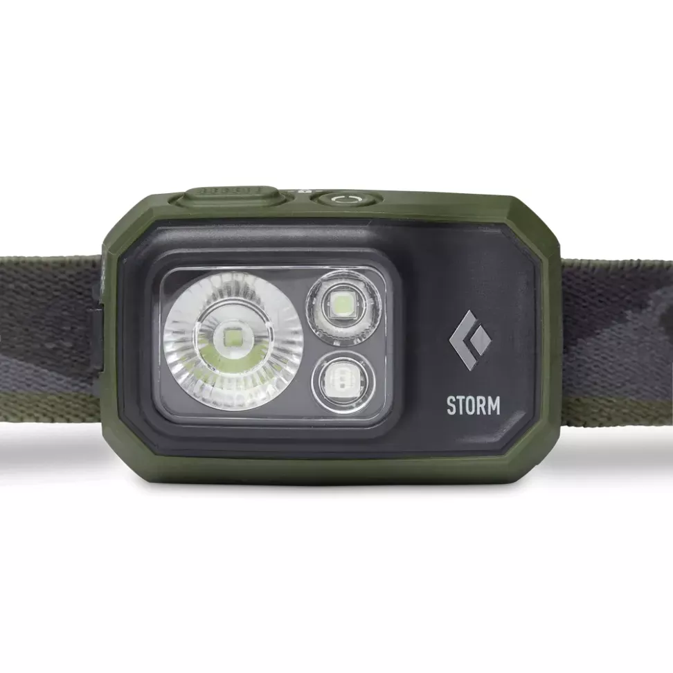 Фонарь налобный Black Diamond Storm, 450 люмен, Dark Olive (BD 6206713002ALL1)