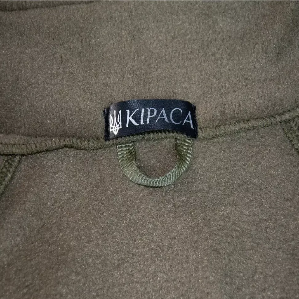 Кофта флисовая Kirasa 320г/м хаки (Арт KI413-0)