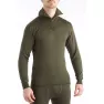 Термофутболка Aclima HotWool 230 Polo W/Zip Unisex OliveNight