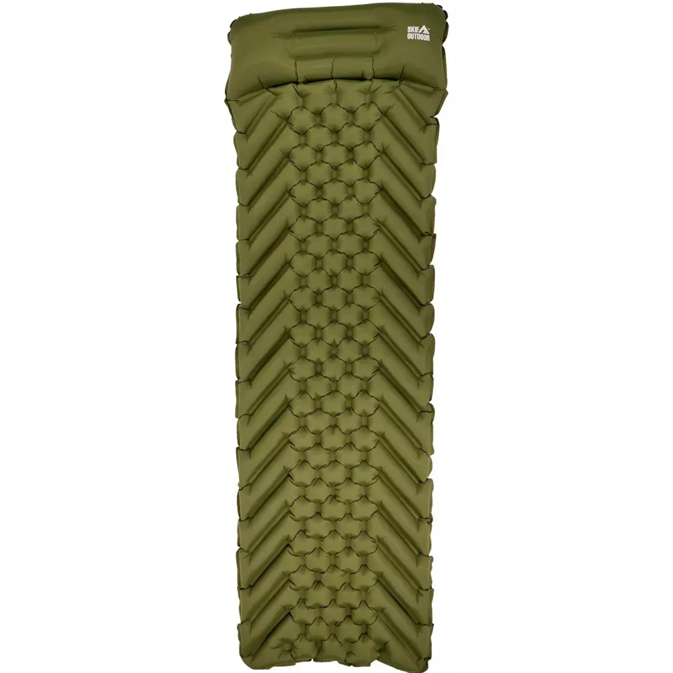 Каремат надувной Skif Outdoor Bachelor Ultralight 190х55х5см Olive