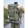 Рюкзак тактичний та туристичний 75л VIA хакі