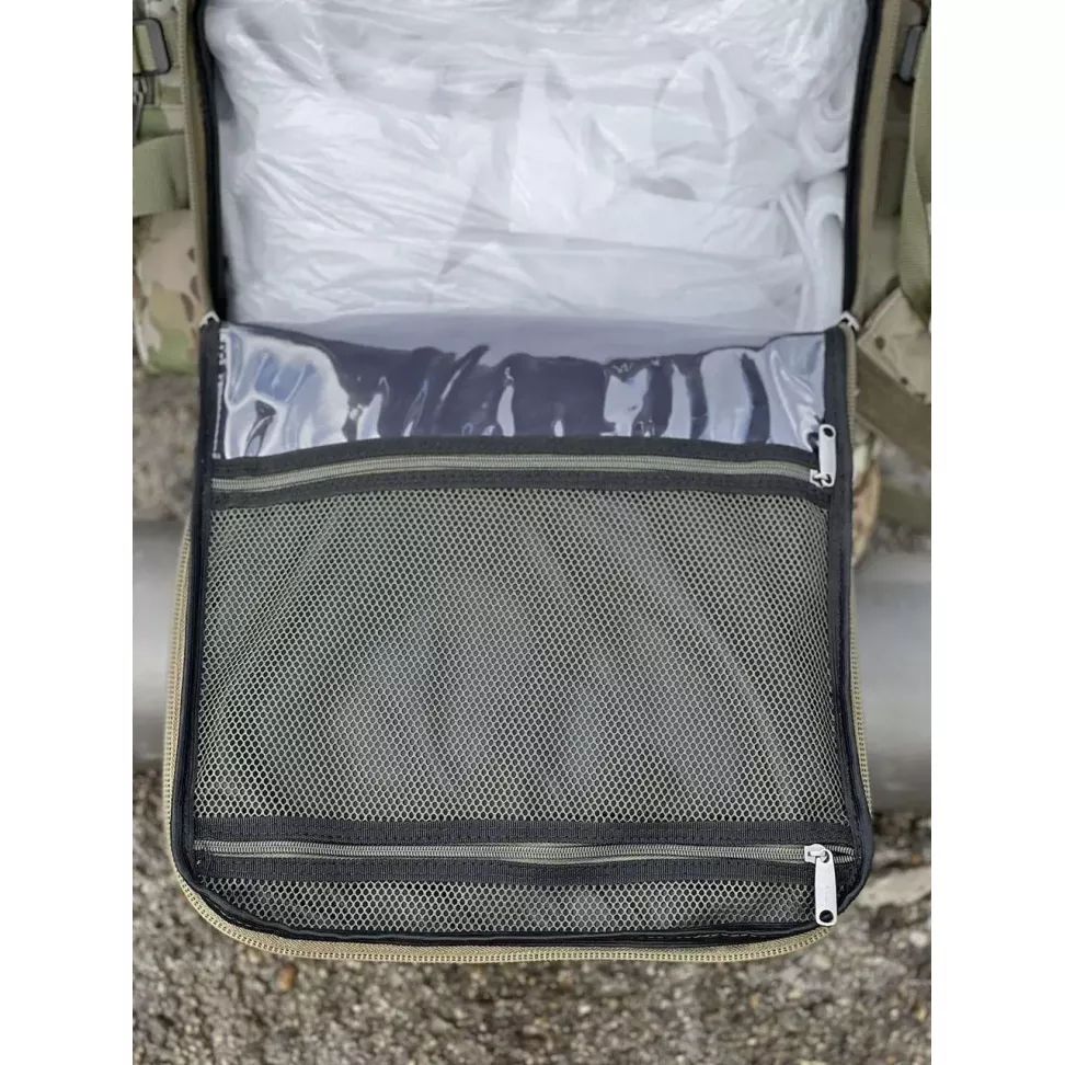 Рюкзак тактический и туристический 80л VIA ХАКИ ОЛИВА