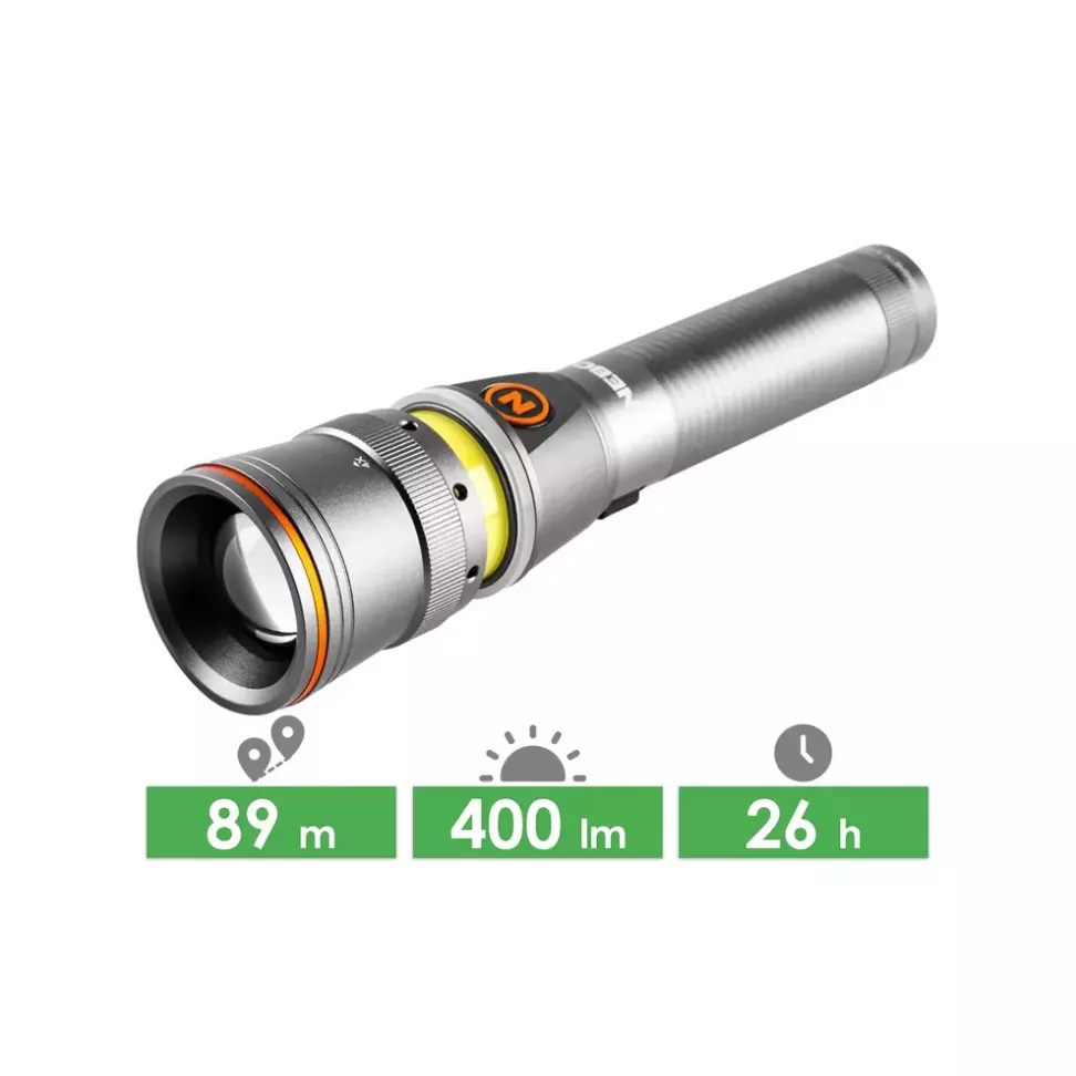 Фонарь ручной Nebo Franklin Twist RC (NB NEB-WLT-0024-G)