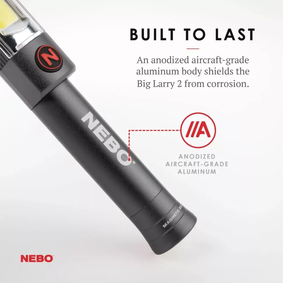 Фонарь ручной Nebo Big Larry 2 500 люмен (NB NEB-6737-G)