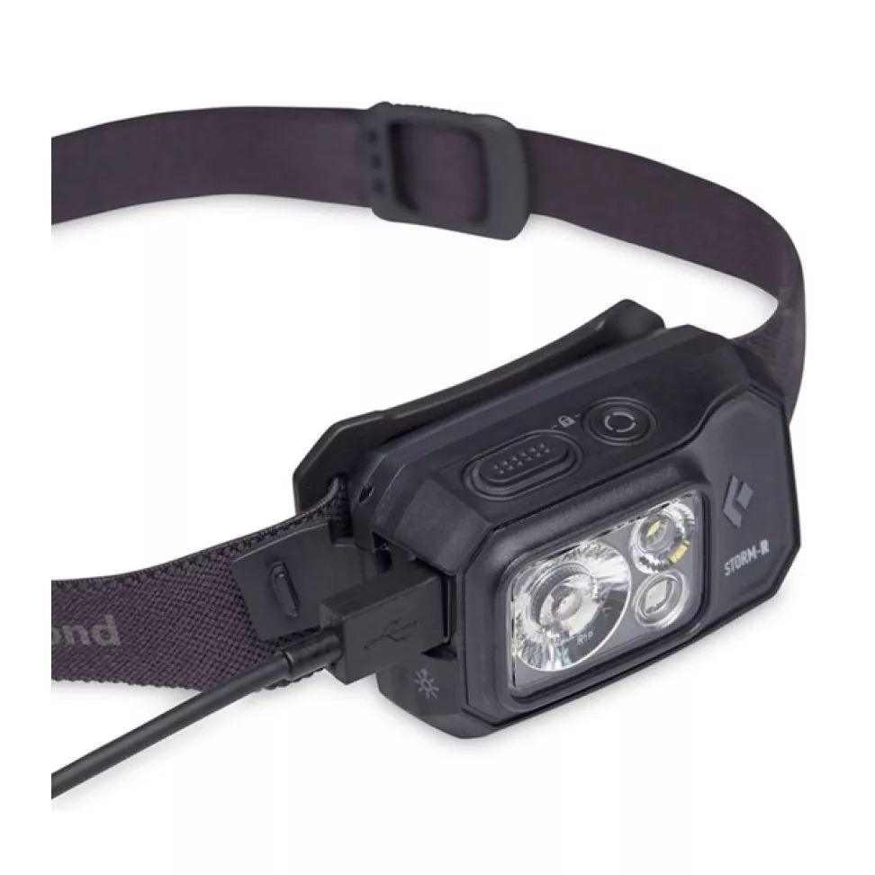 Ліхтар налобний Black Diamond Storm, 500-R люмен, Black (BD 6206750002ALL1)