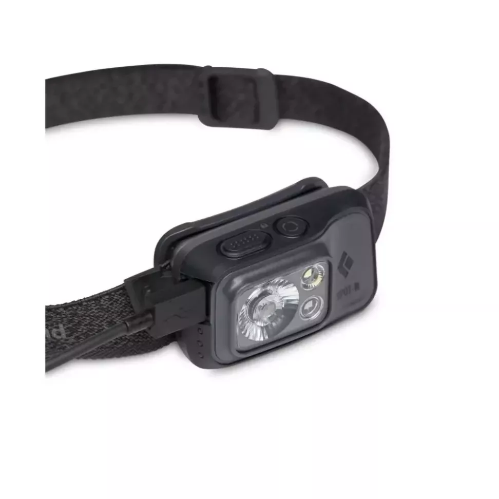 Фонарь налобный Black Diamond Spot, 400-R люмен, Graphite (BD 6206760004ALL1)