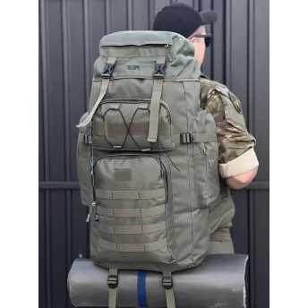 Рюкзак тактичний та туристичний 70л VIA хакі