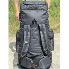 Рюкзак тактичний та туристичний 100л VIA чорний