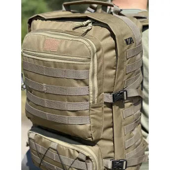 Рюкзак Тактичний Туристичний 60Л VIA койот