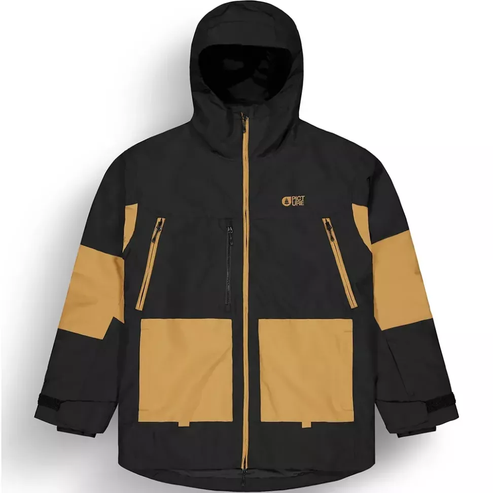 Picture Organic куртка лижна Jomoh 2025 black-brown sugar