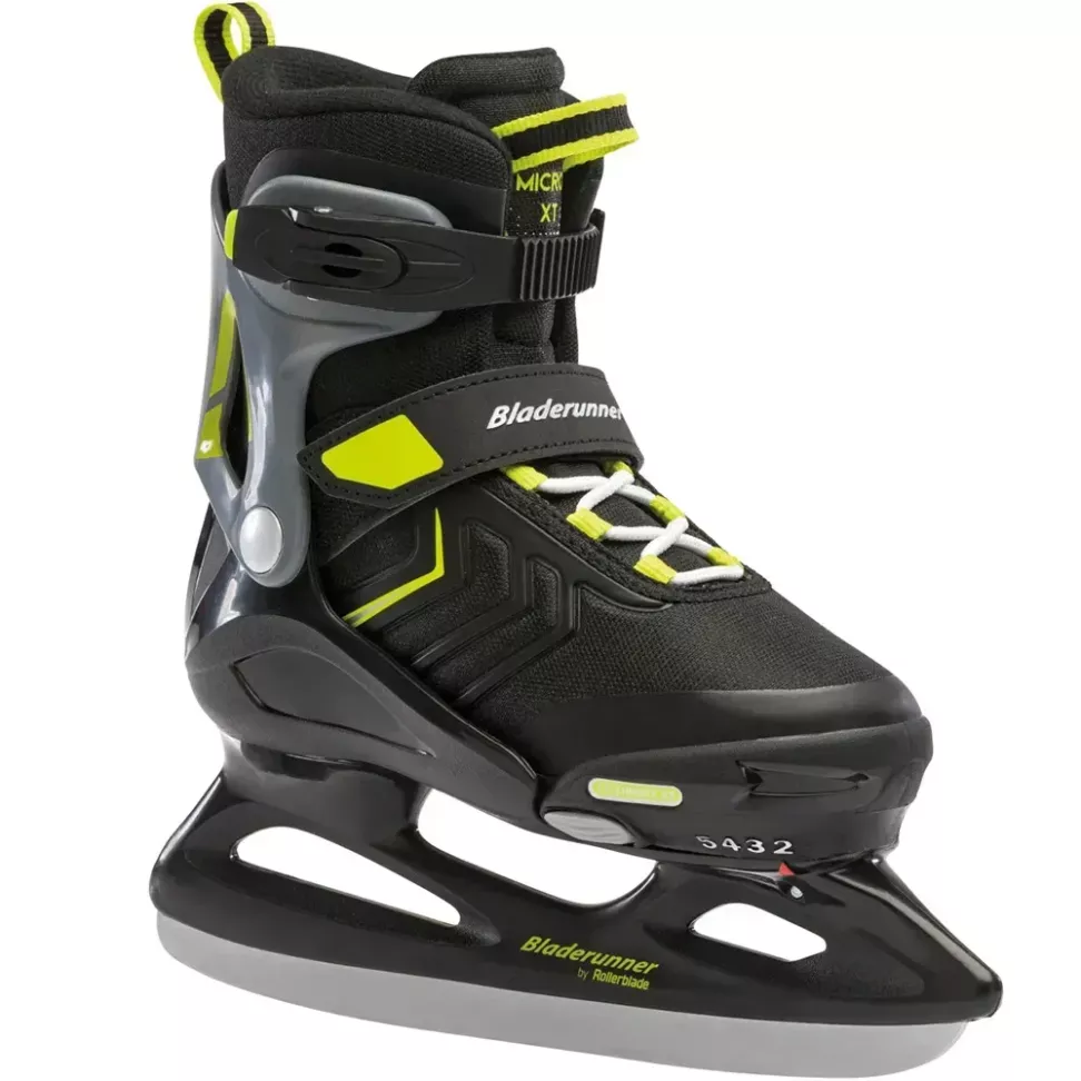 Bladerunner ледовые коньки Micro XT Ice black-lime