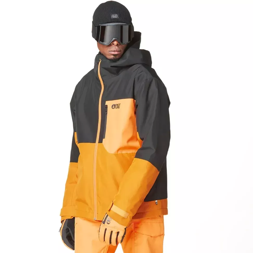 Picture Organic куртка лижна Nitric 2025 black-honey carrot
