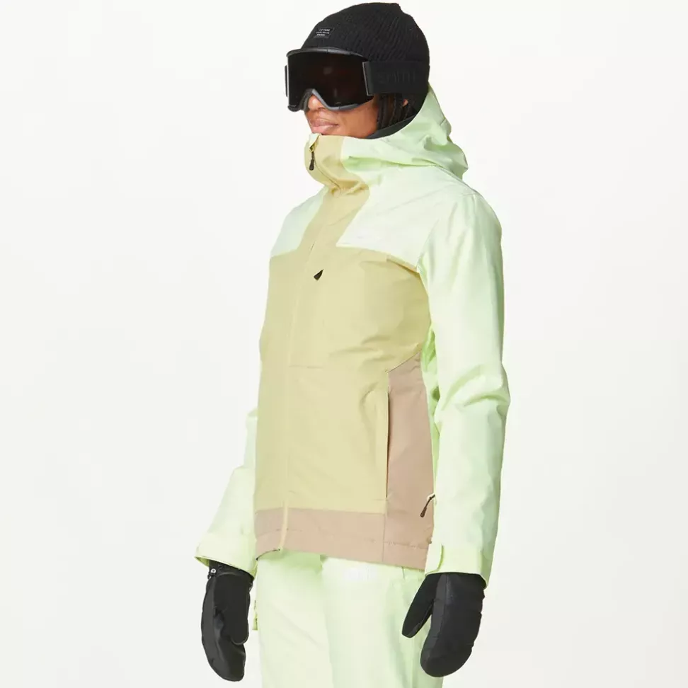 Picture Organic куртка лижна Seakrest W 2025 lime cream-hemp-roebuck