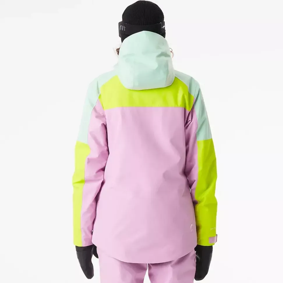 Picture Organic куртка лижна Exa W 2025 orchid acid-silt green