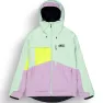Picture Organic куртка лыжная Seen W 2025 silt green-acid lime-orchid