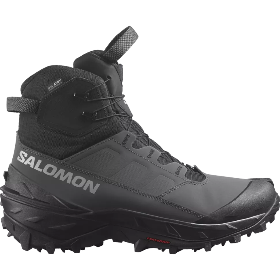 Ботинки Salomon CROSSTRAK POWDER WP муж. черный