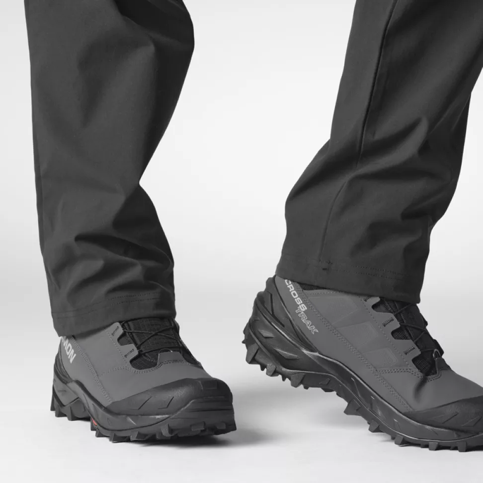 Ботинки Salomon CROSSTRAK POWDER WP муж. черный