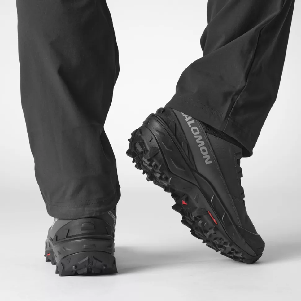 Ботинки Salomon CROSSTRAK POWDER WP муж. черный