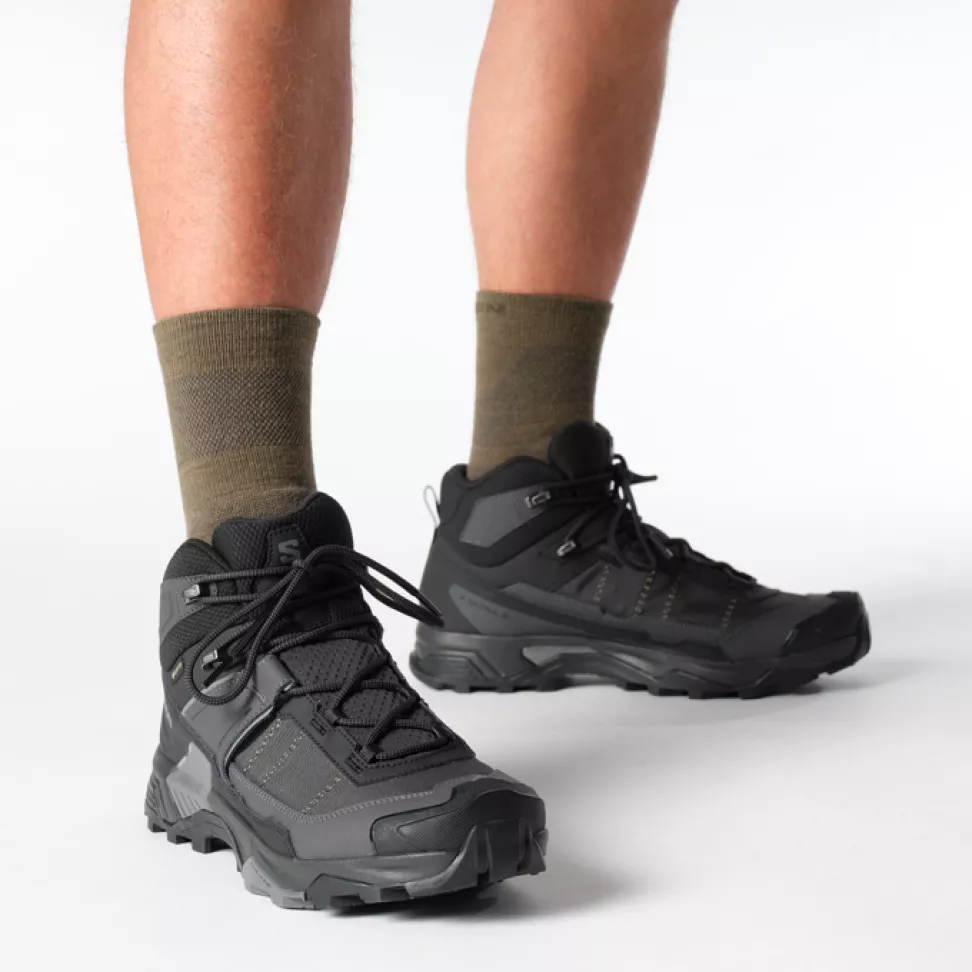 Черевики Salomon X ULTRA 5 MID GTX чол. чорний