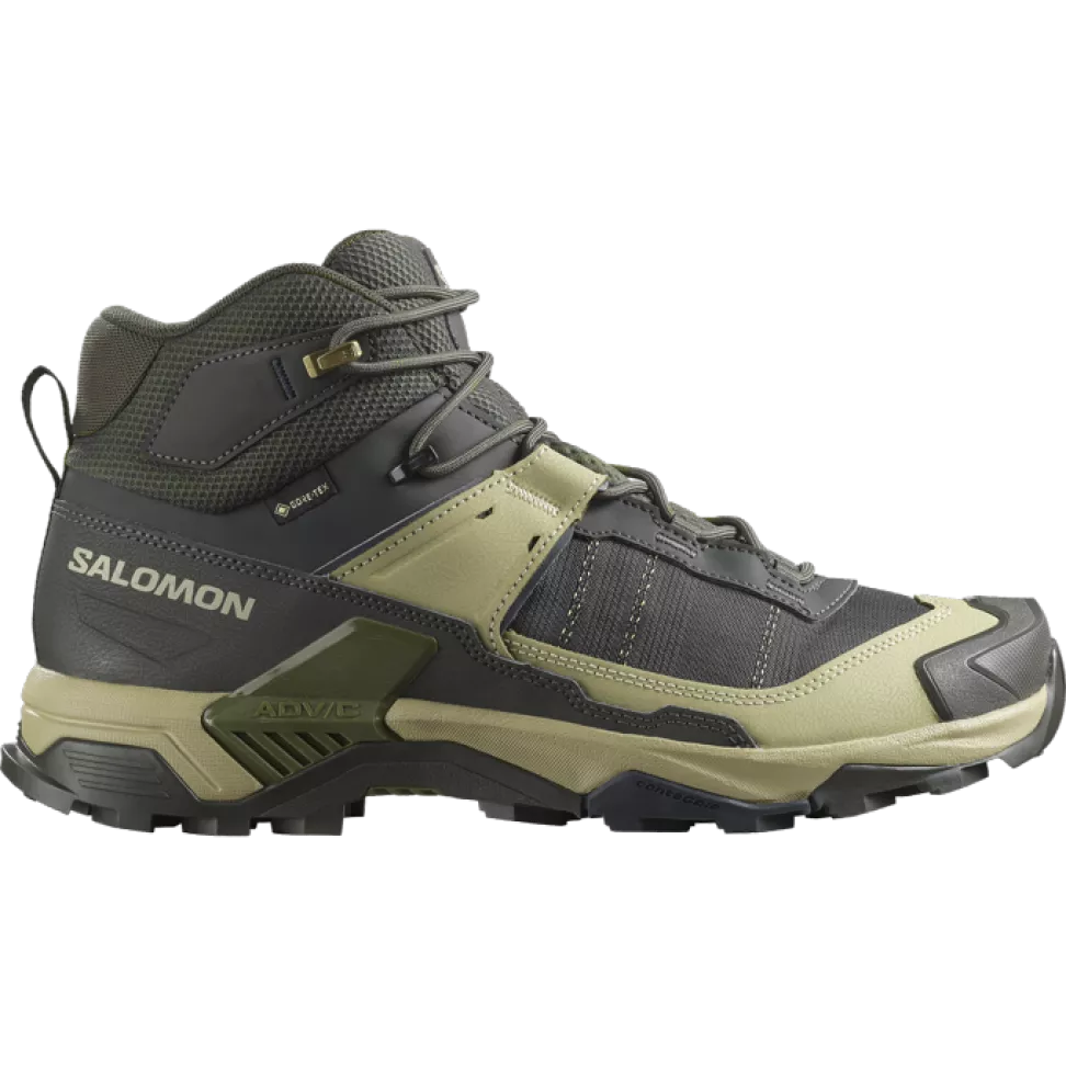 Черевики Salomon X ULTRA 5 MID GTX чол. зелений