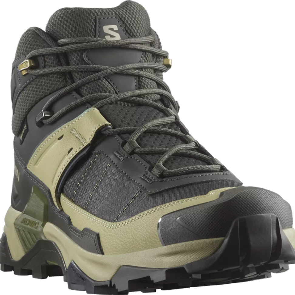 Черевики Salomon X ULTRA 5 MID GTX чол. зелений
