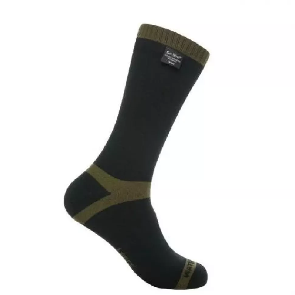 Носки водонепроницаемые Dexshell "Waterproof Trekking Socks" Olive Green