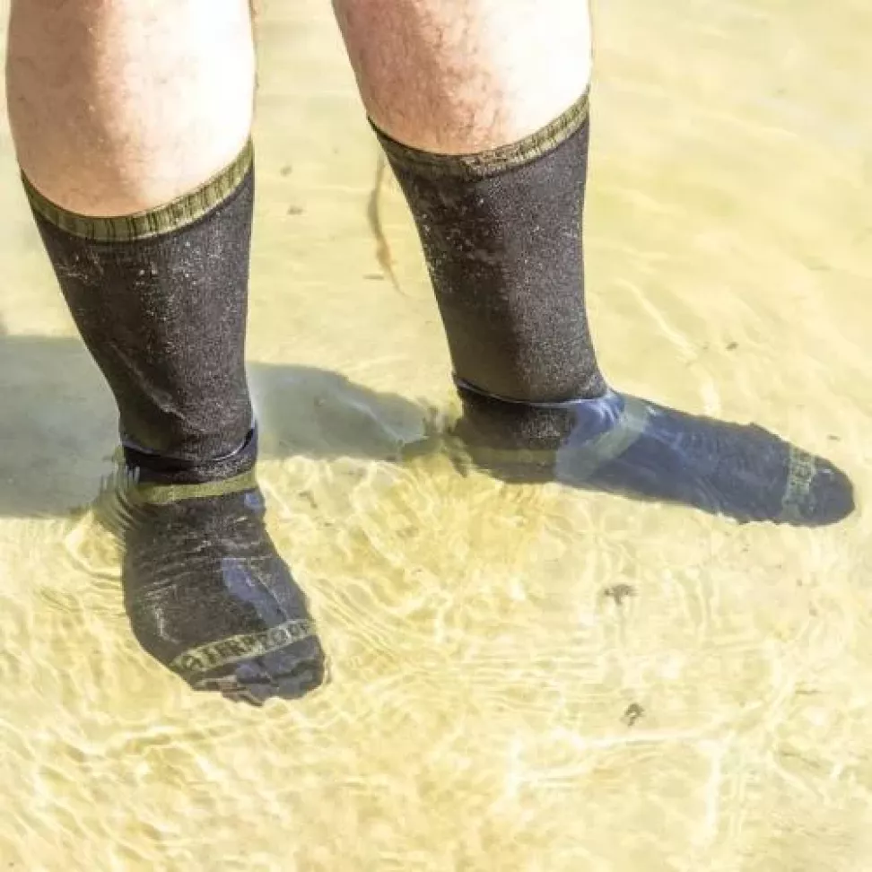Носки водонепроницаемые Dexshell "Waterproof Trekking Socks" Olive Green