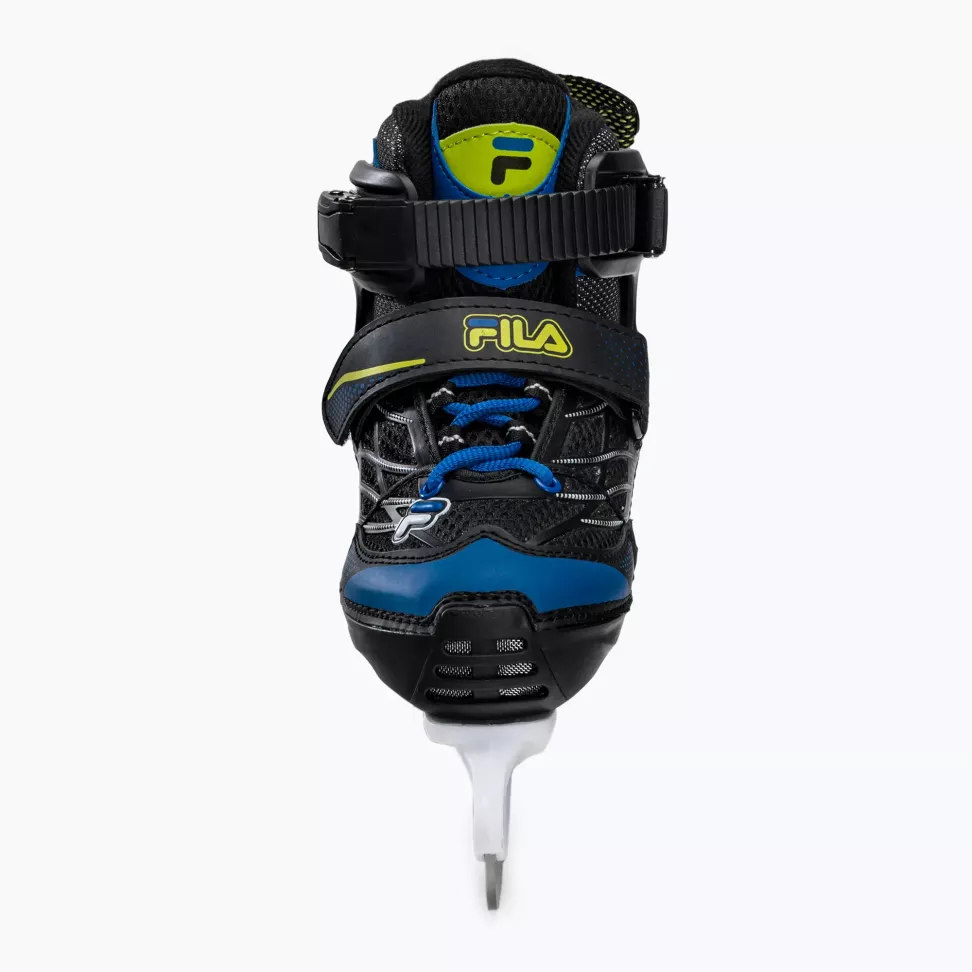 Коньки детские FILA X-One blue/lime