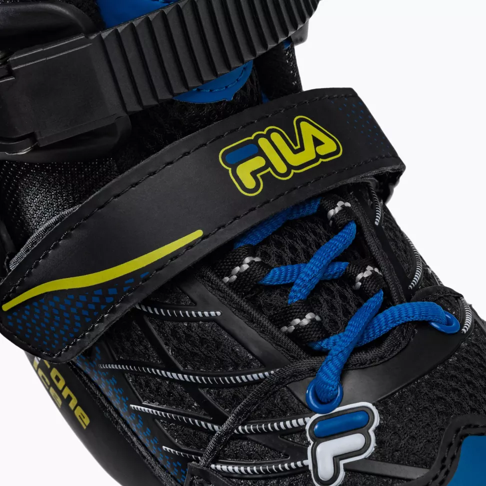 Коньки детские FILA X-One blue/lime