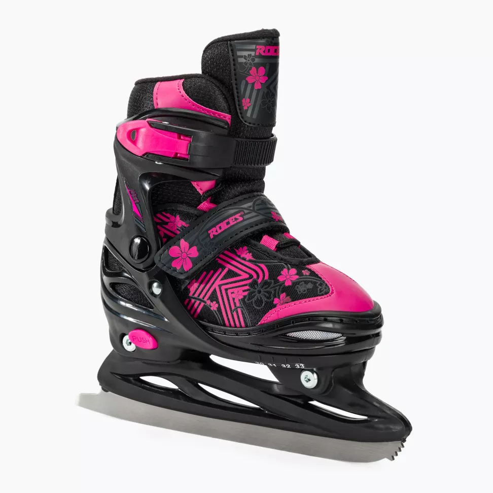 Коньки детские Roces Jokey Ice 3.0 Girl black/pink