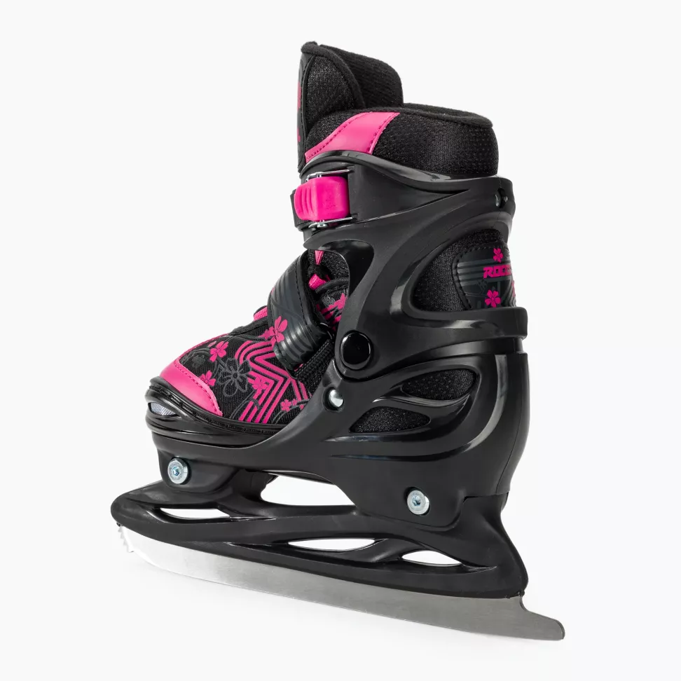 Коньки детские Roces Jokey Ice 3.0 Girl black/pink