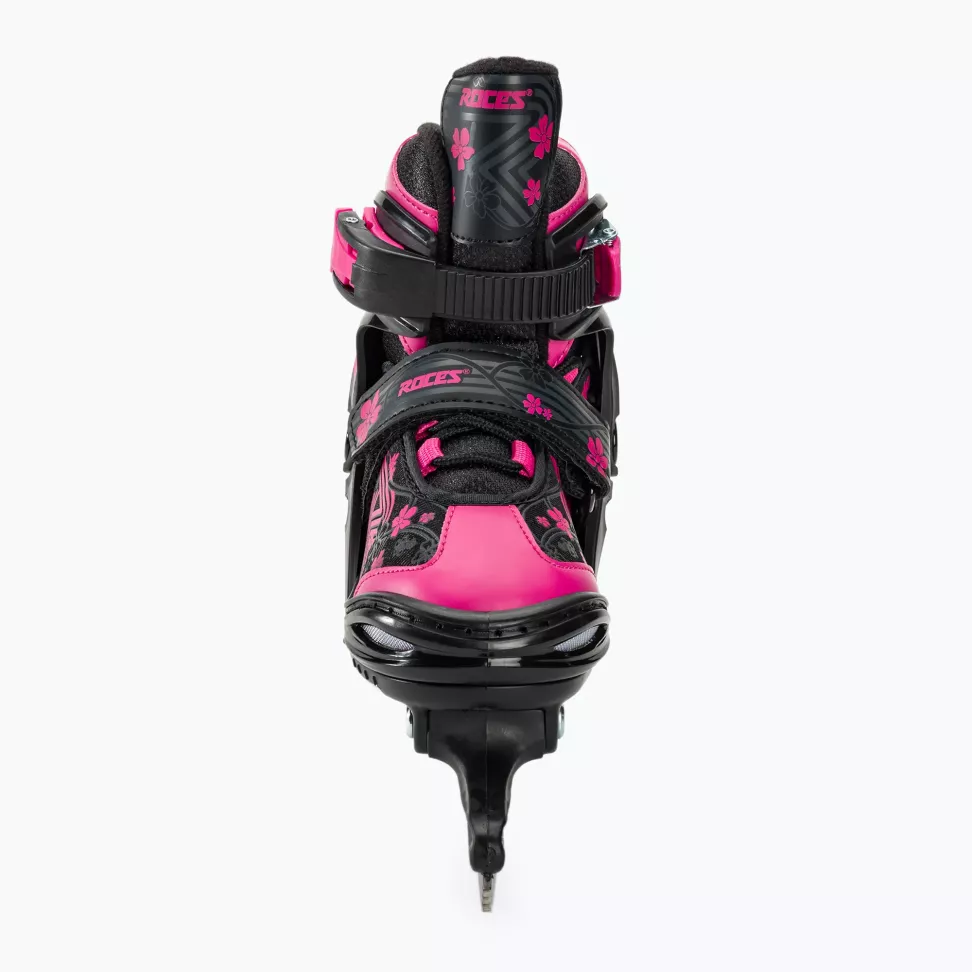 Коньки детские Roces Jokey Ice 3.0 Girl black/pink