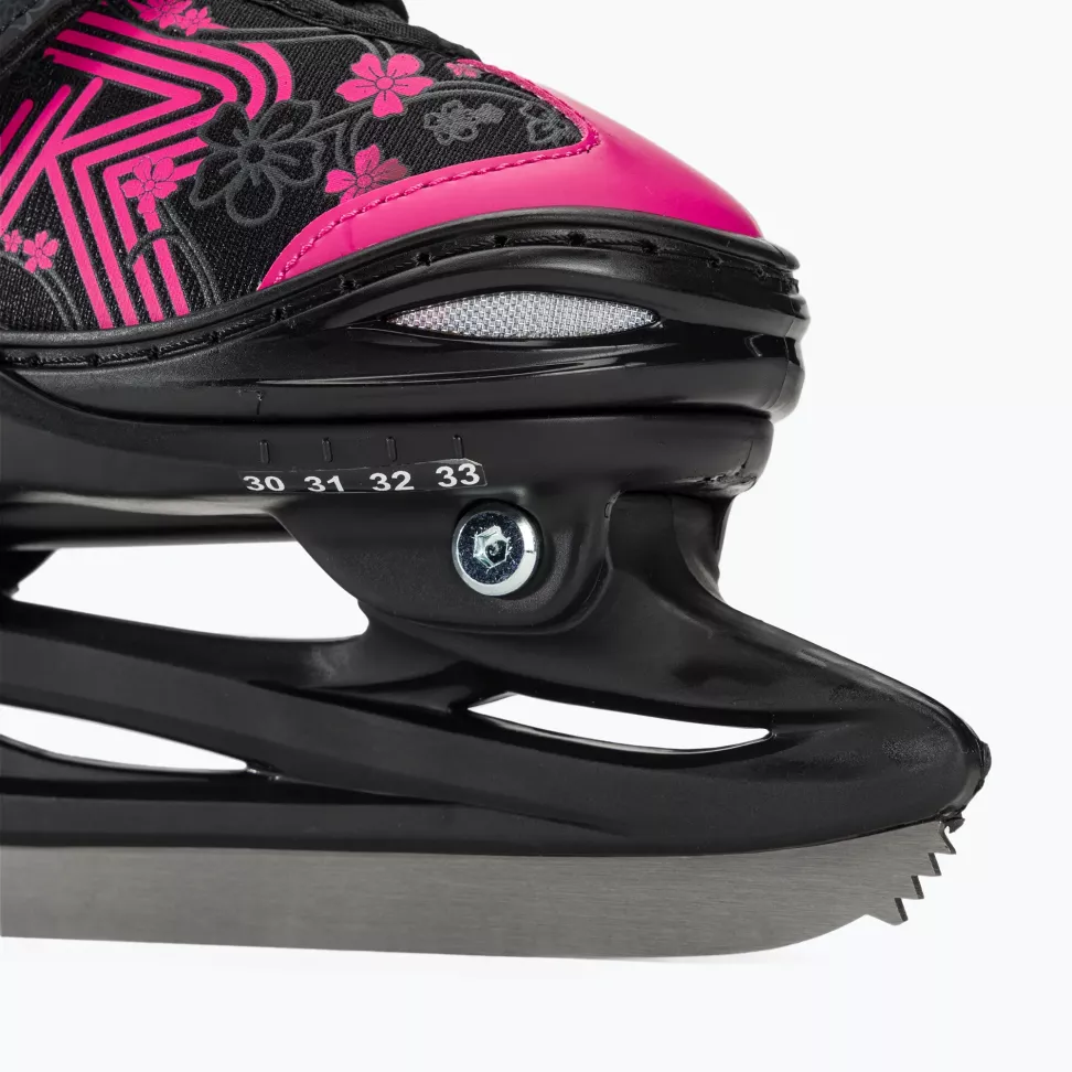 Коньки детские Roces Jokey Ice 3.0 Girl black/pink